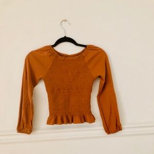 Burnt orange top